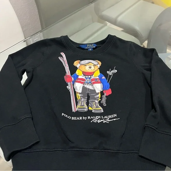 Ralph Lauren Polo Bear boys Sweater/ sweatshirt size 7